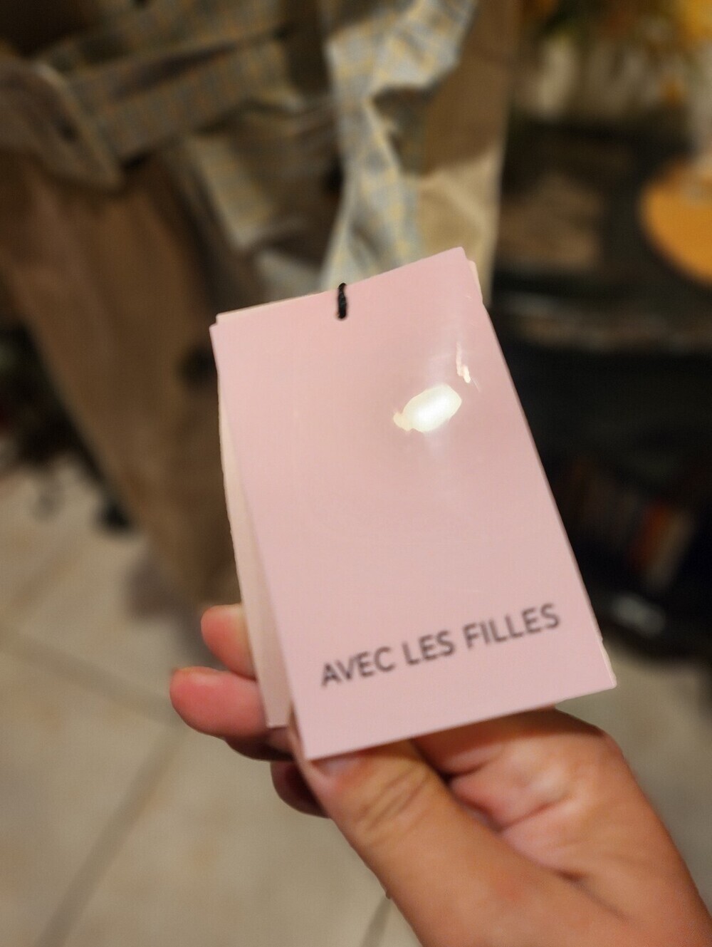 Avec Les Filles Trench Coat size L NEW - Picture 6 of 8